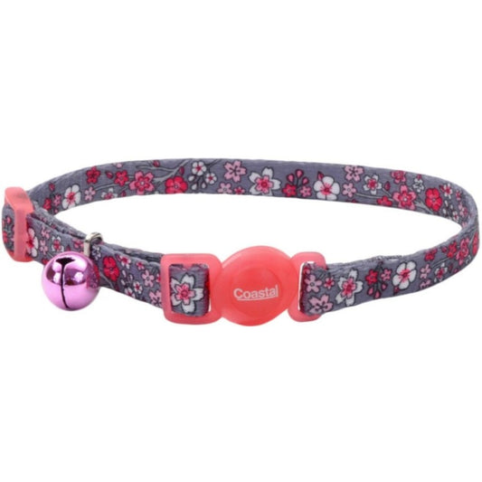 Coastal Pet Safe Cat Breakaway Collar Pink Cherry - 12in.L x 3 8in.W